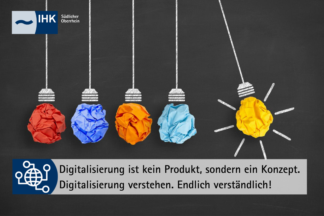 Verstehen beginnt mit Fragen: Leitfaden für digitale Transformation - IHK Südlicher Oberrhein